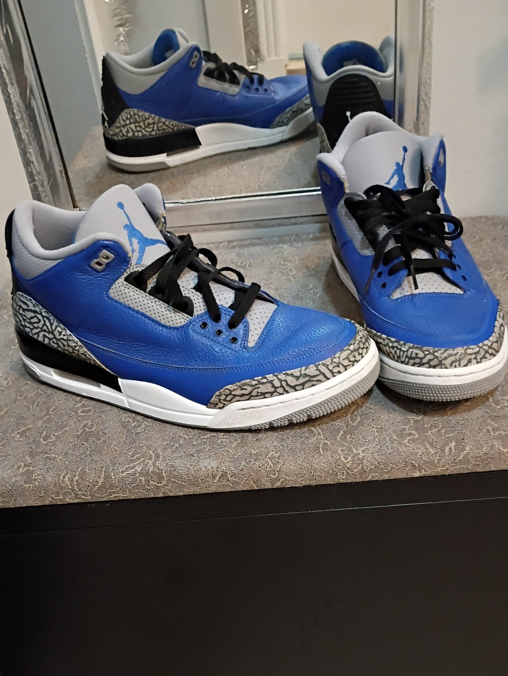 Jordan Air Jordan 3 Varsity Retro Blue Cement
